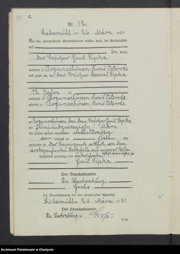 image.from.unit.number "Sterbe-Neben-Register Nr 1 - 32"