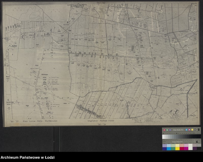 Obraz 1 z jednostki "Kreis Leslau, Kutno, Warthbrücken"