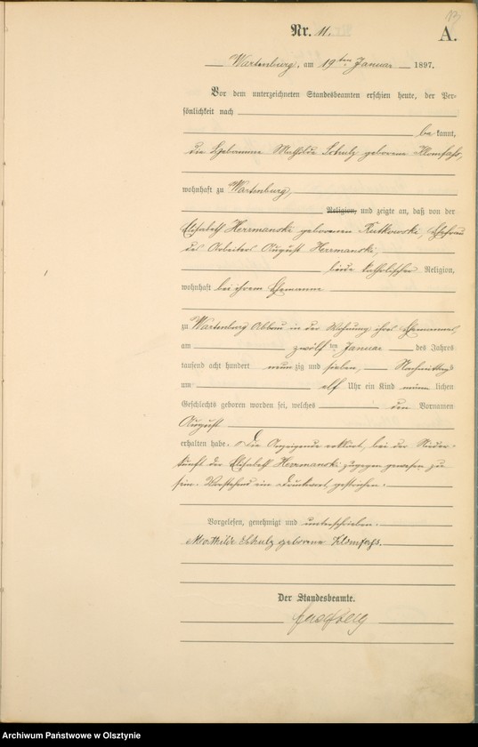 image.from.unit.number "Geburts-Haupt-Register Nr 1 - 194"