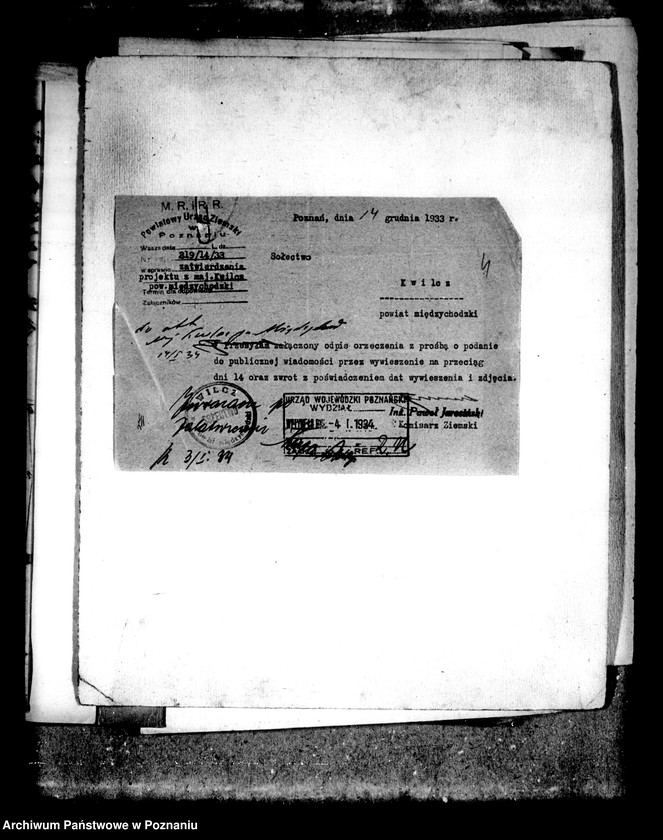 Obraz 8 z jednostki "Dodatkowy projekt parcelacyjny majątku Kwilcz powiatu międzychodzkiego"