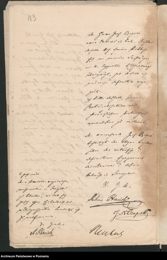 Obraz 18 z jednostki "A. betr. Johann von Haciski"