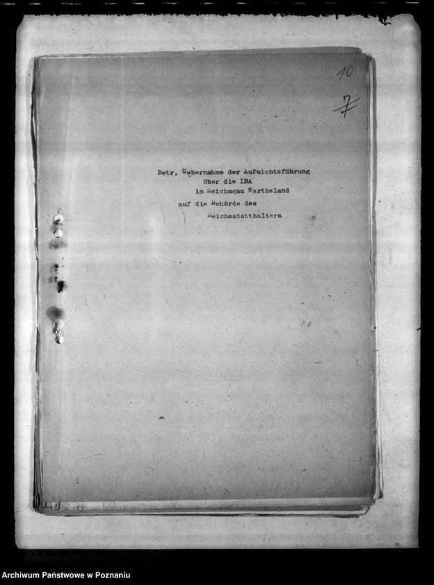 Obraz 14 z jednostki "Organisationsangelegenheiten. Landjahrverwaltung. Schulaufsicht über Volks- und Haupt- Schulen. Tätigkeitsbericht der Berufs- und Fachschulen"