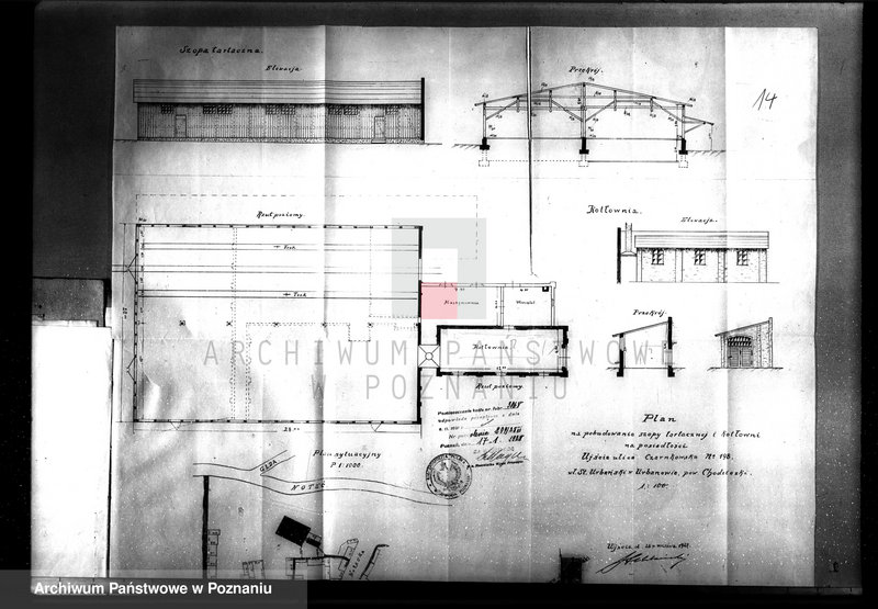 Obraz 18 z jednostki "Tartak i fabryka wyrobów z drzewa St. Urbański Urbanowo pow chodzieski nadzór nad kotłem parowym nr fabr. 3060"