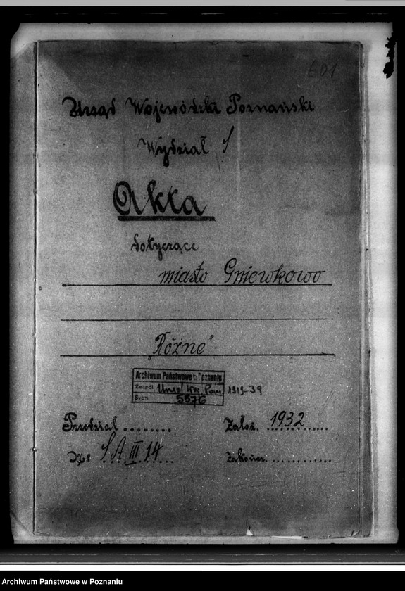 Obraz 4 z jednostki "Miasto Gniewkowo sprawy różne"