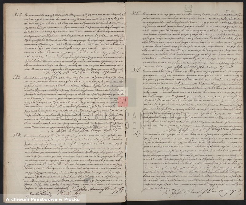 image.from.unit.number "Akta urodzeń, małżeństw i zgonów"