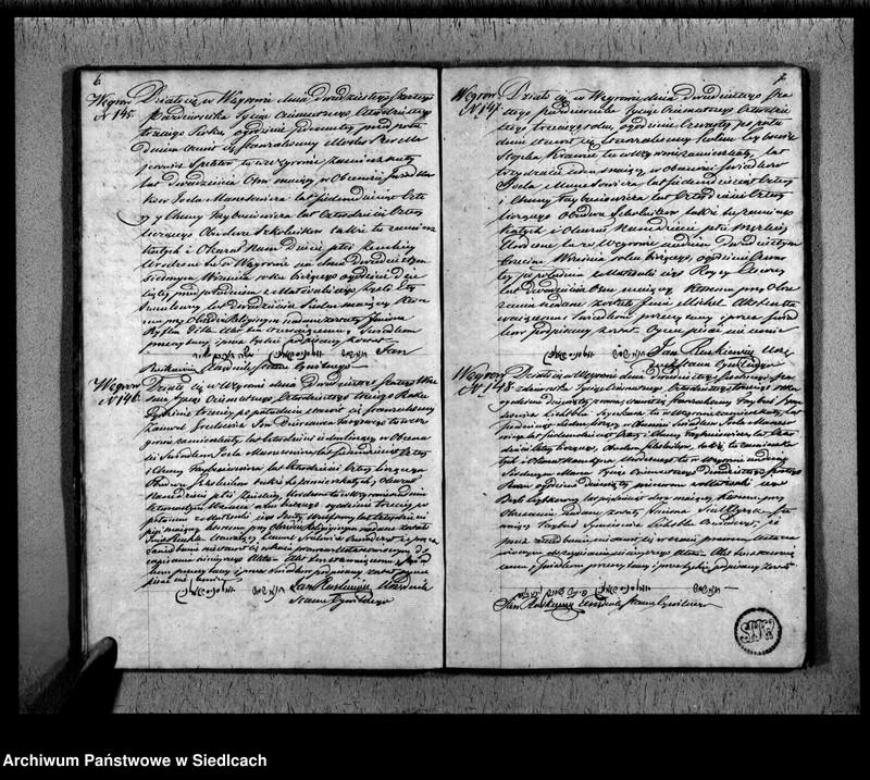 Obraz 6 z jednostki "Akta urodzeń, małżeństw, zgonów"