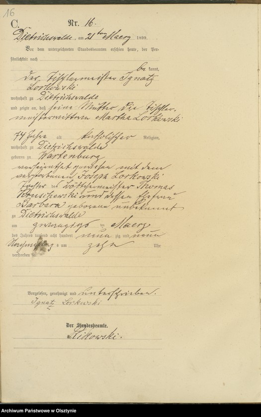 image.from.unit.number "Sterbe-Haupt-Register Nr 1 - 61"