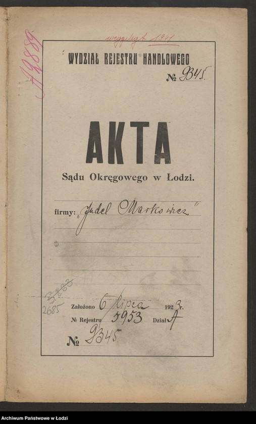 Obraz 2 z jednostki "Judel Markowicz – sprzedaż manufaktury"