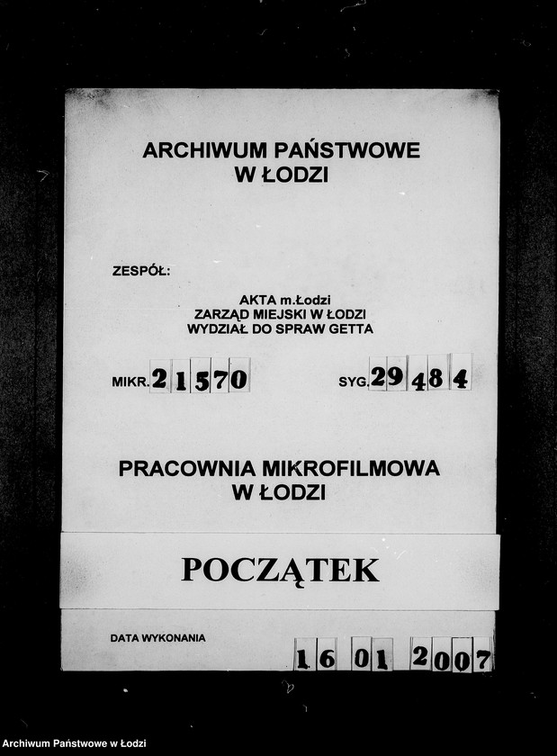 Obraz 1 z jednostki "J[uden] 436-450 [Wnioski Żydów z Getta o zwrot należności za pracę lub towar wzięty na kredyt]"