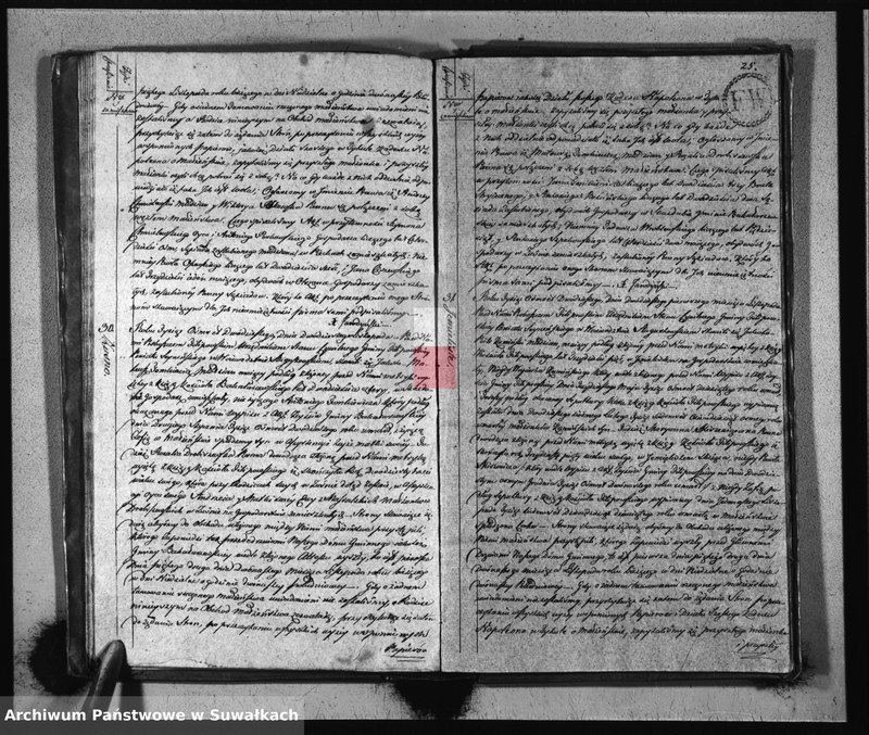 image.from.unit.number "Akta Zaślubienia Gminy Filipowskiey od Dnia 1 Stycznia do d. 31 Grudnia 1820 r."