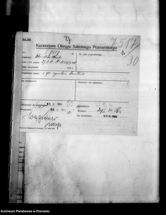 Obraz 4 z jednostki "Inspektorat Szkolny- Wągrowiec"