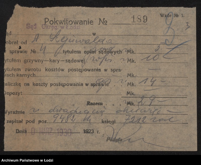 Obraz 5 z jednostki "Abram Szejnwald- sprzedaż wnętrzności bydlęcych"