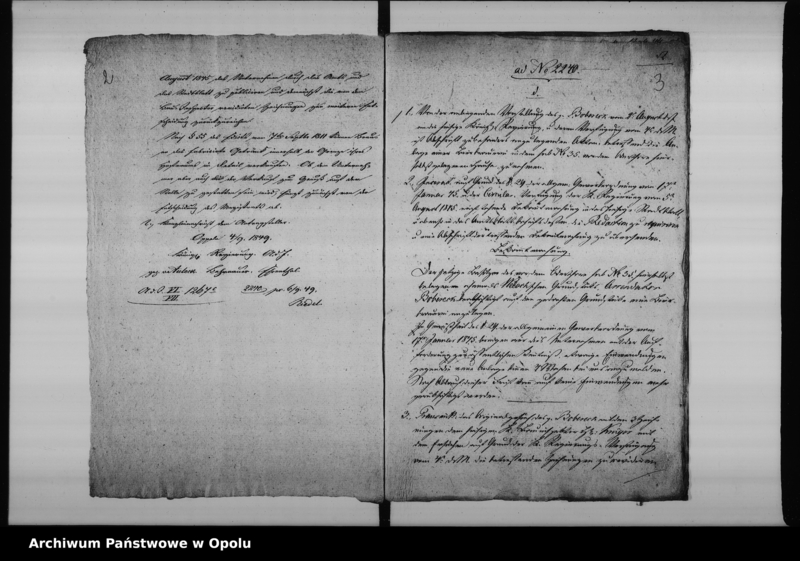 Obraz 6 z jednostki "Acta des Magistrats zu Oppeln betreffend die Anlage einer Bierbrauerei in dem sub No 35 vor dem Oderthore hierselbst belegenen Hause"