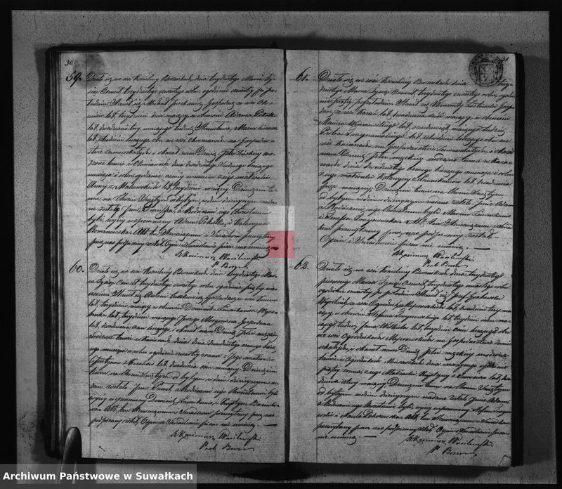 image.from.unit.number "Duplikat Aktów Urodzonych, Zaślubionych i Zmarłych Parafij Berznickiey z Roku 1834"