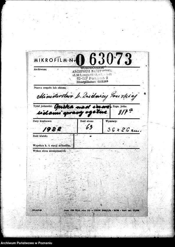 Obraz 2 z jednostki "Opieka nad inwalidami sprawy ogólne"