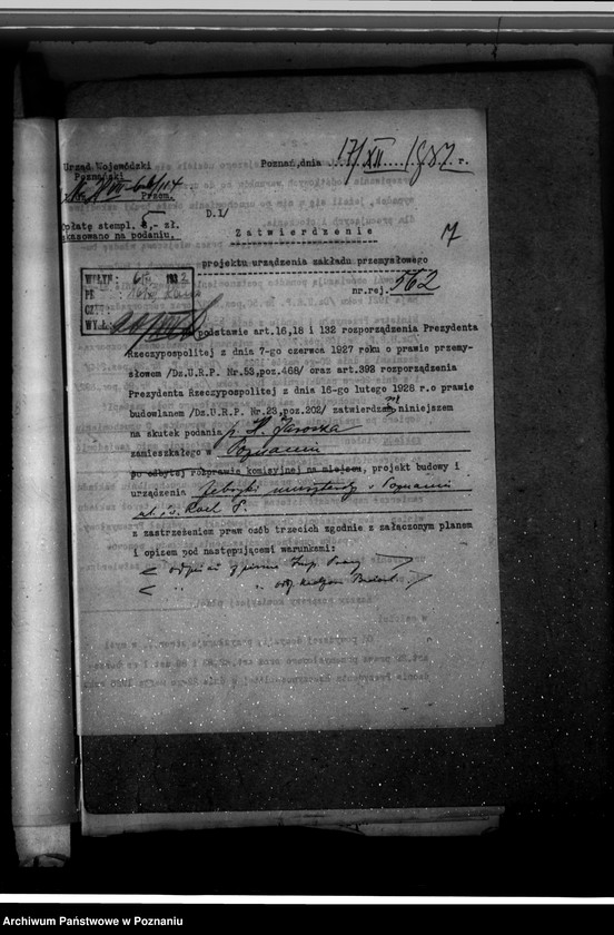 Obraz 12 z jednostki "Zatwierdzenie wytwórni musztardy H. Jarosz Poznań"