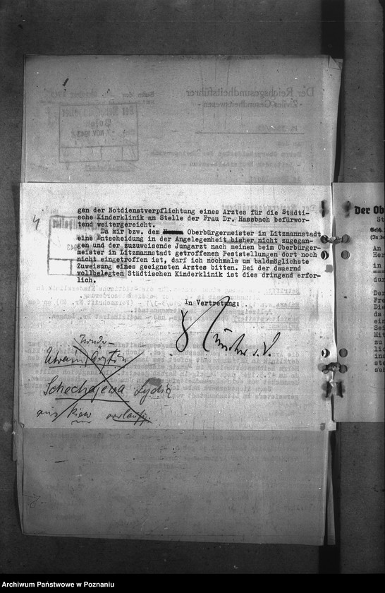 Obraz 9 z jednostki "Notdienstverpflichtung der Ärzte"