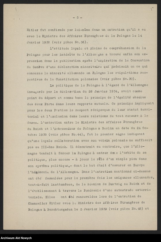 image.from.unit.number "Exposé de Monsieur Graliński, sous - secretaire d