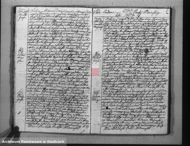 Obraz 5 z jednostki "[Akta urodzeń, małżeństw, zgonów]"