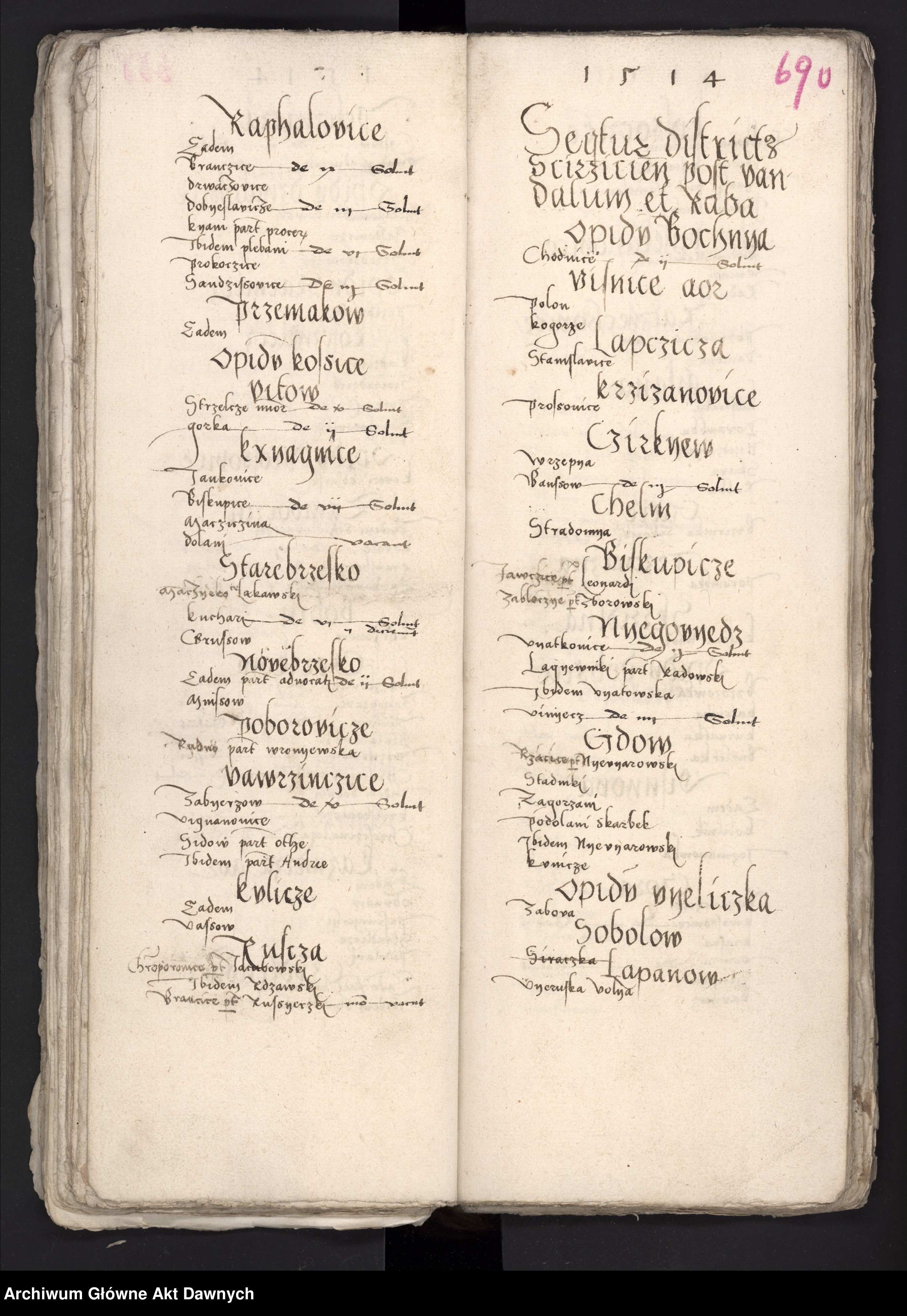 Skan z jednostki: Rejestry poborowe woj. krakowskiego.