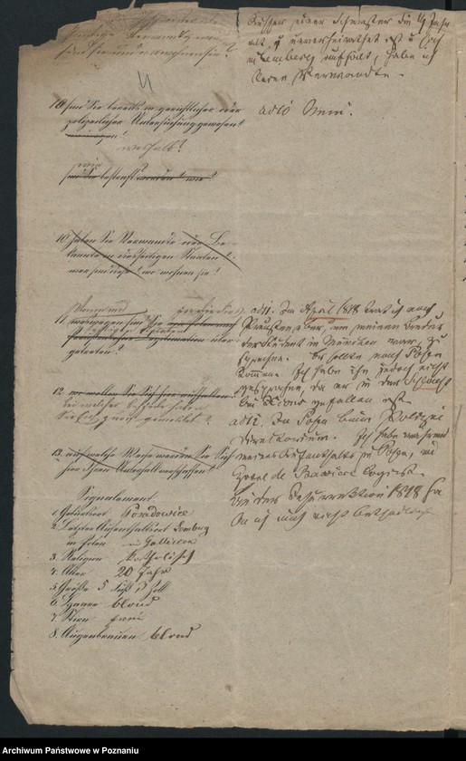 Obraz 8 z jednostki "A. betr. den Wirtschaftseleven Wacław von Czarniecki in Kaczkowo"