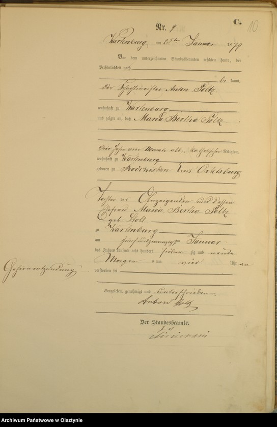 image.from.unit.number "Sterbe-Haupt-Register Nr 1 - 126"