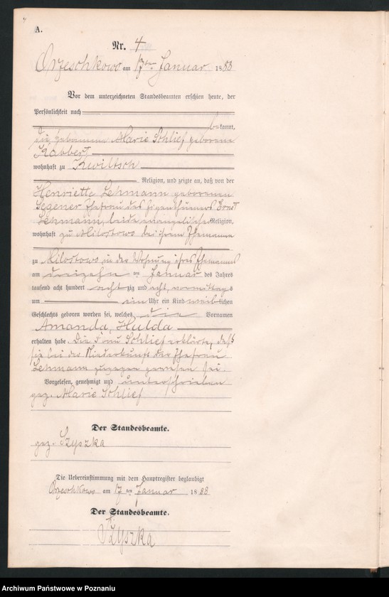 Obraz 7 z jednostki "Księga urodzeń"