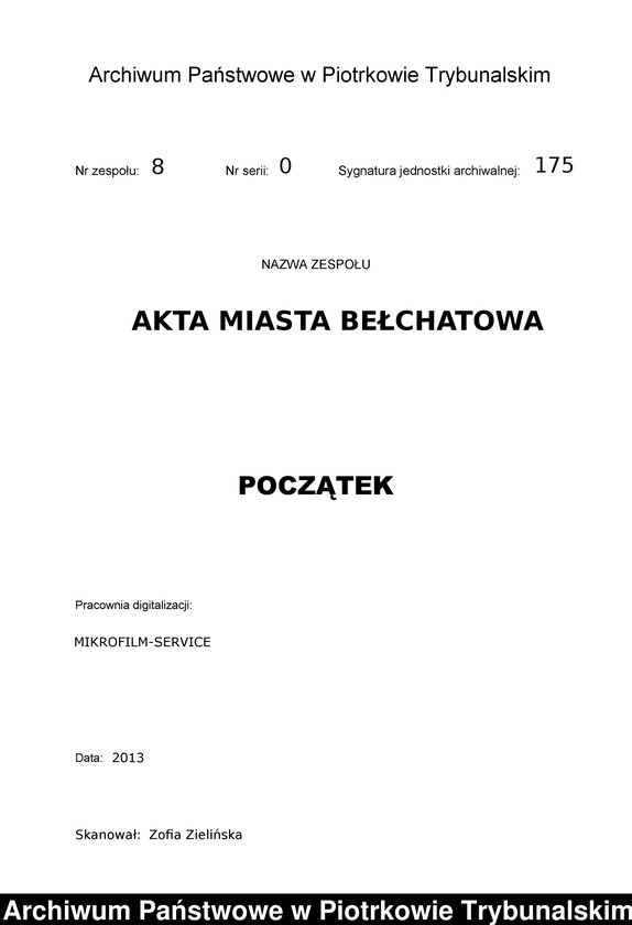 image.from.unit.number "Kniga postoânnago narodonaseleniâ [posada Belhatov"] gmina Belhatuvek Petrokovskago uĕzda Petrokovskoj Gubernii [tom II, nr domów 84 - 171]"