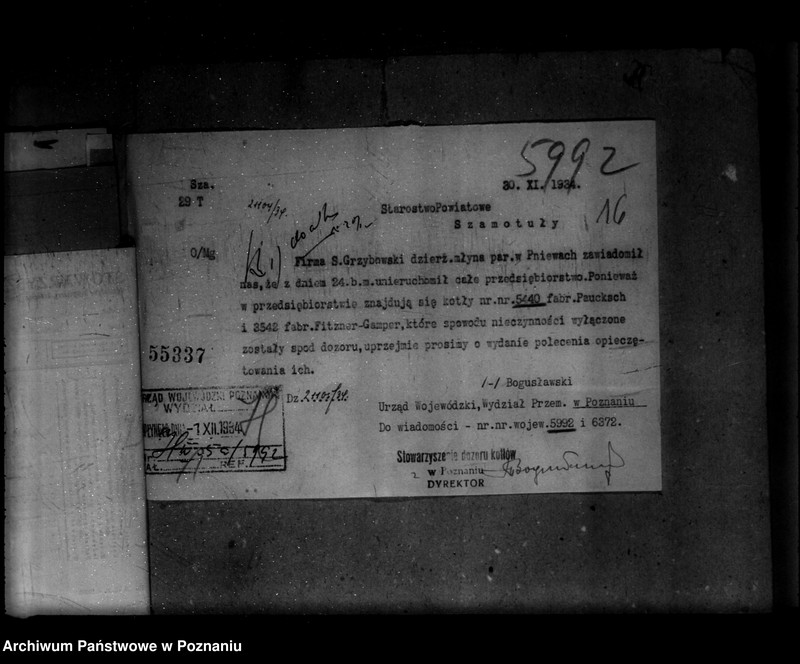 Obraz 20 z jednostki "Młyn parowy w Pniewach powiat szamotulski nr woj. 5992"