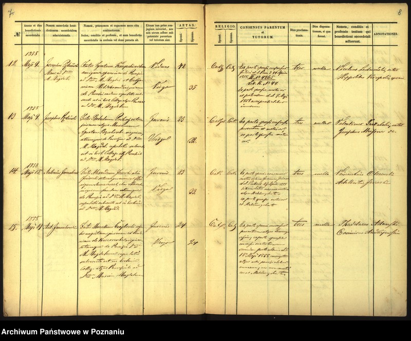 Obraz 7 z jednostki "Księga małżeństw"