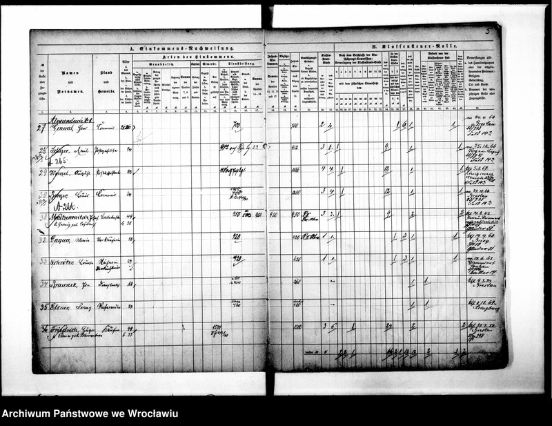 image.from.unit.number "Klassensteuerolle nebst Einkommens Nachweisung"