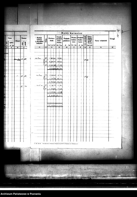 Obraz 9 z jednostki "Ostateczny rejestr pomiarowy majątku Donaborów powiat kępiński"