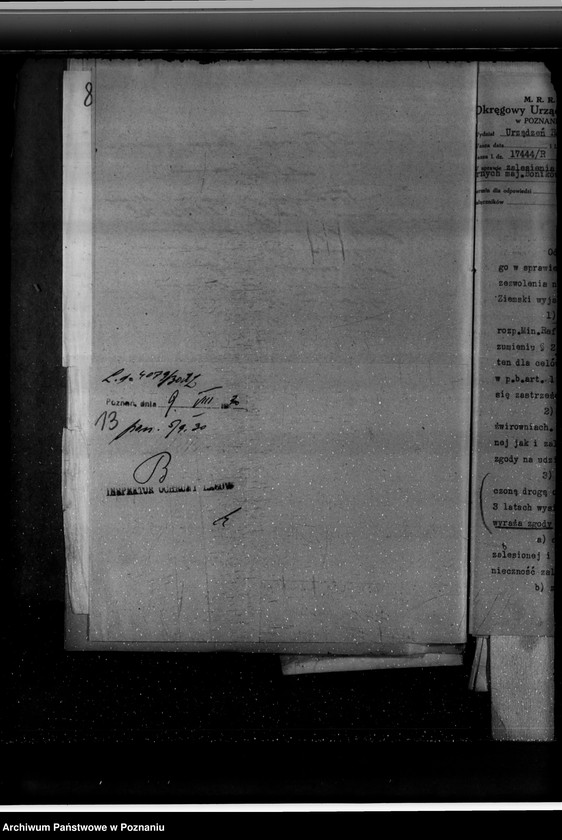 Obraz 17 z jednostki "Majętność leśna Bonikowo powiat kościański"