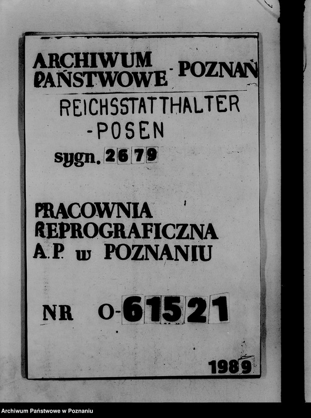 Obraz 1 z jednostki "Technischer Überwachungsverein - Posen"