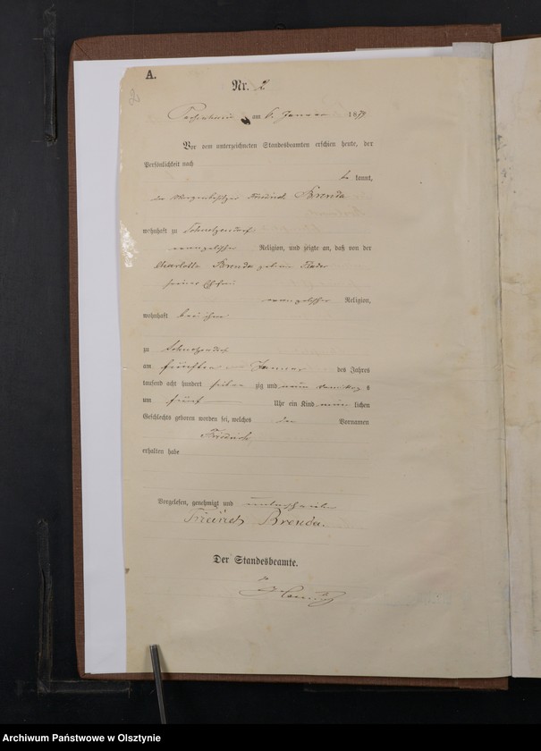 image.from.unit.number "Geburts-Haupt-Register Nr 1 - 226"