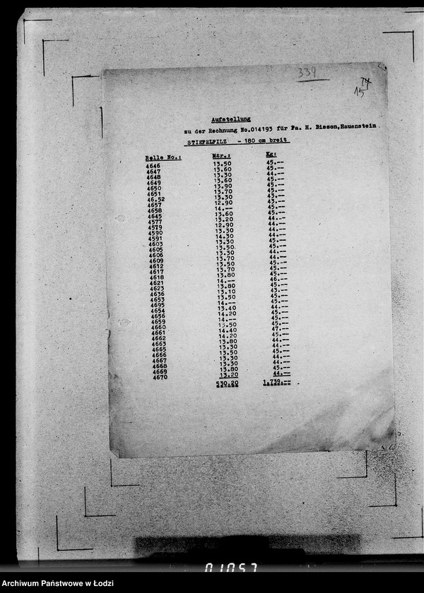 Obraz 19 z jednostki "339 Filzstiefel. Auslieferung"