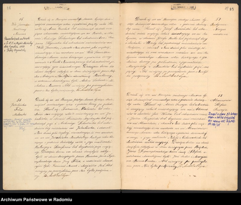 image.from.unit.number "[Duplikat akt urodzonych, zaślubionych i zmarłych parafii Krępa za 1916 r.]"