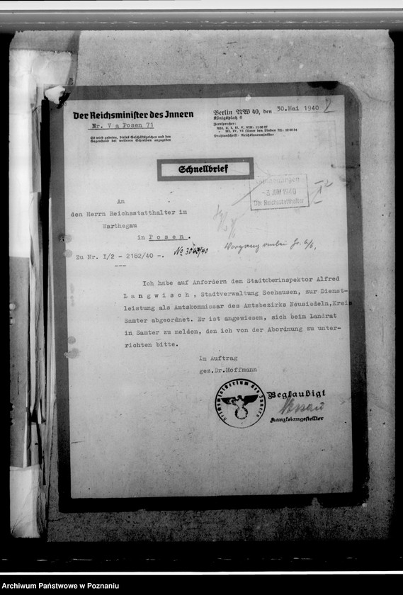 Obraz 6 z jednostki "Langwisch, Alfred - komisarz obwodowy"