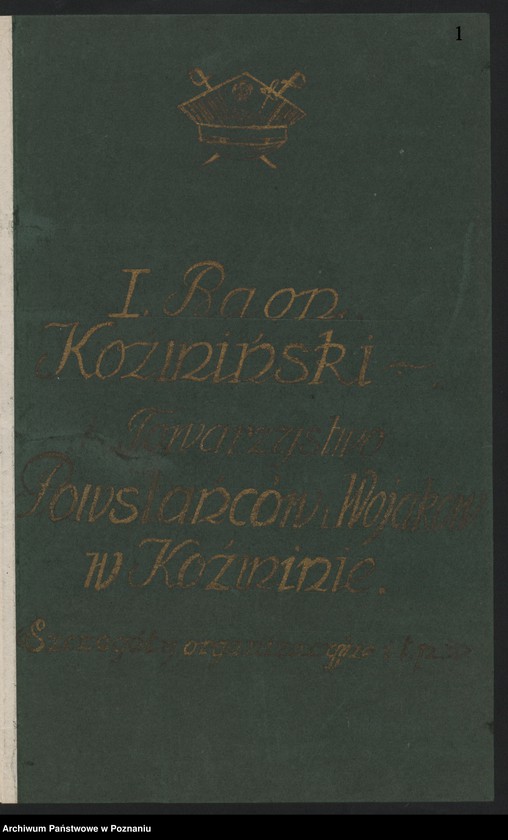Obraz 3 z jednostki "I Baon Koźmiński Towarzystwa Powstańców w Koźminie [historia, fotografie oraz spis członków]"