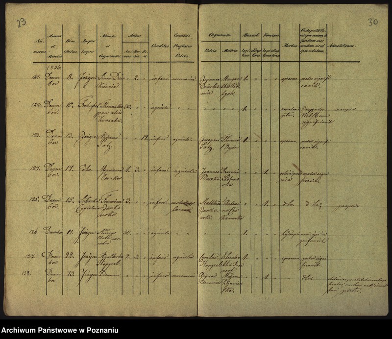 Obraz 18 z jednostki "Księga zgonów"