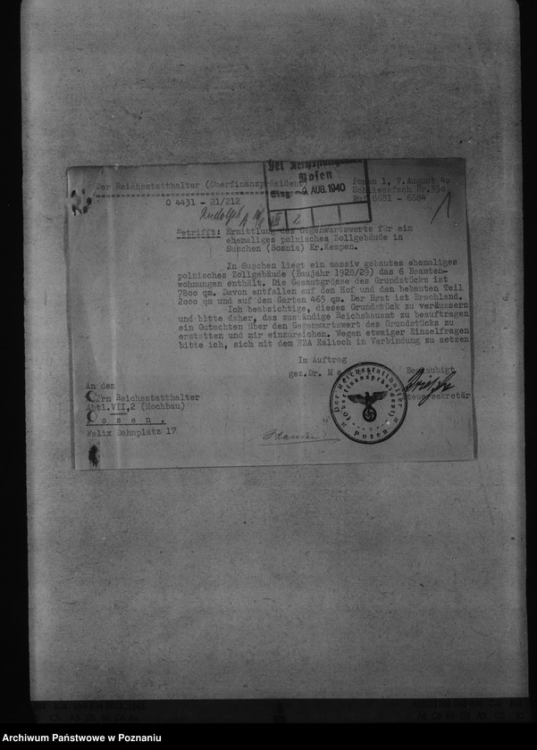 Obraz 5 z jednostki "Zoll - Budowle dla urzędów celnych"