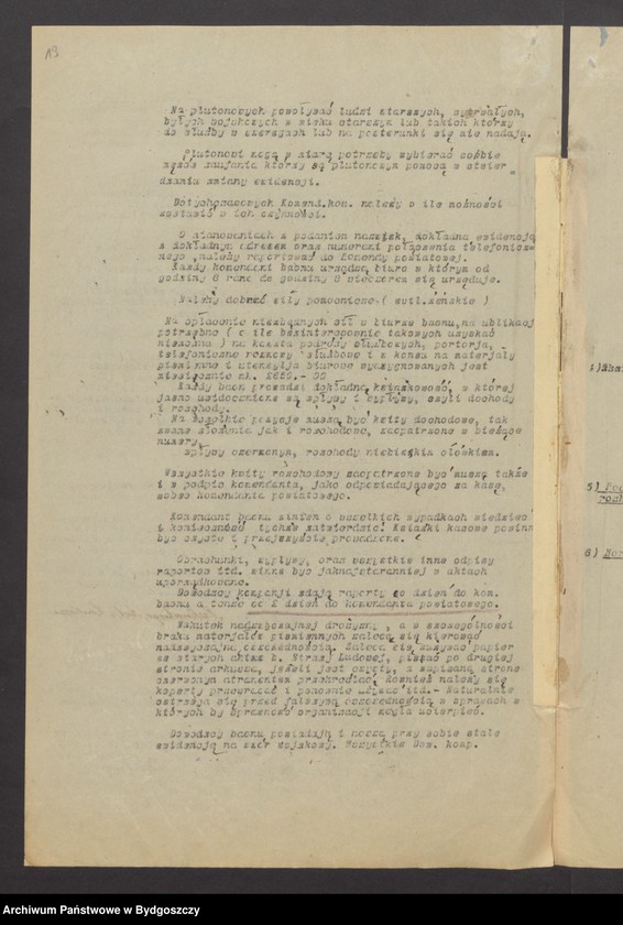 image.from.unit.number "Komenda Powiatowa Lubawa ZSO. Rozkazy komendy [obsada stanowisk, organizacja]"