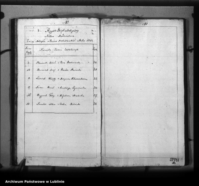 image.from.unit.number "Księga urodzeń, zapowiedzi, małżeństw i zgonów"