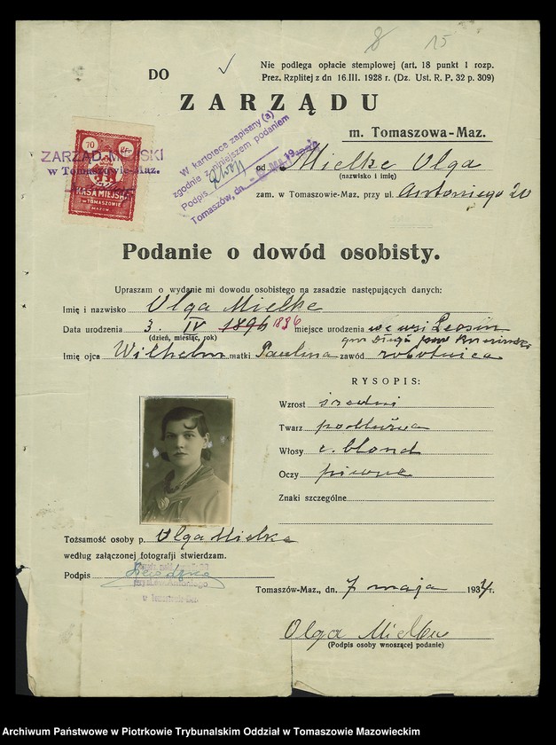 Obraz 18 z jednostki "Dowody osobiste"