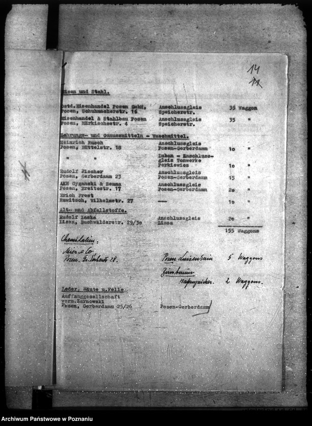 Obraz 18 z jednostki "Aktion Warschau - Hauptakten I (Łupy wojenne zdobyte podczas powstania warszawskiego"