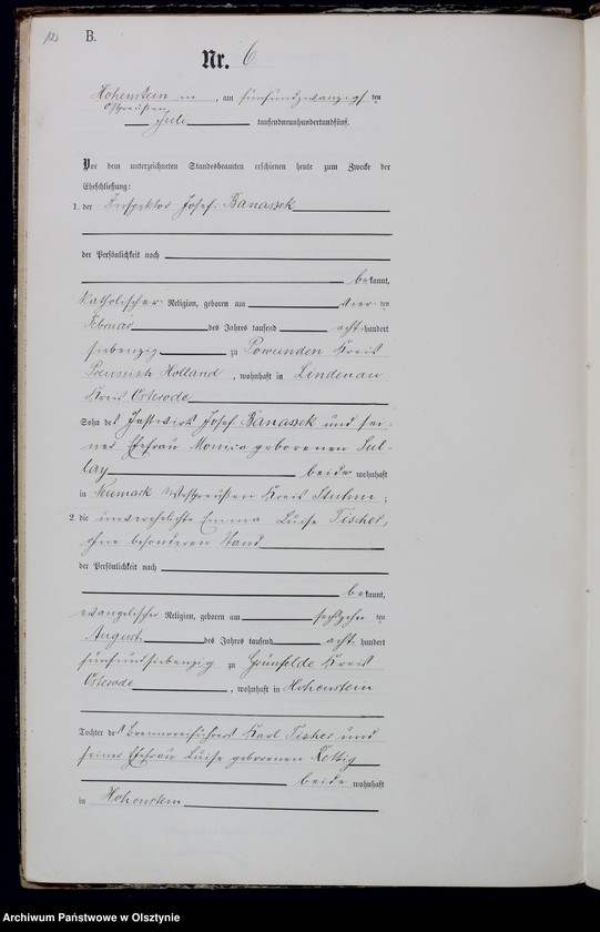 image.from.unit.number "Heiraths-Neben-Register Nr 1 - 14"