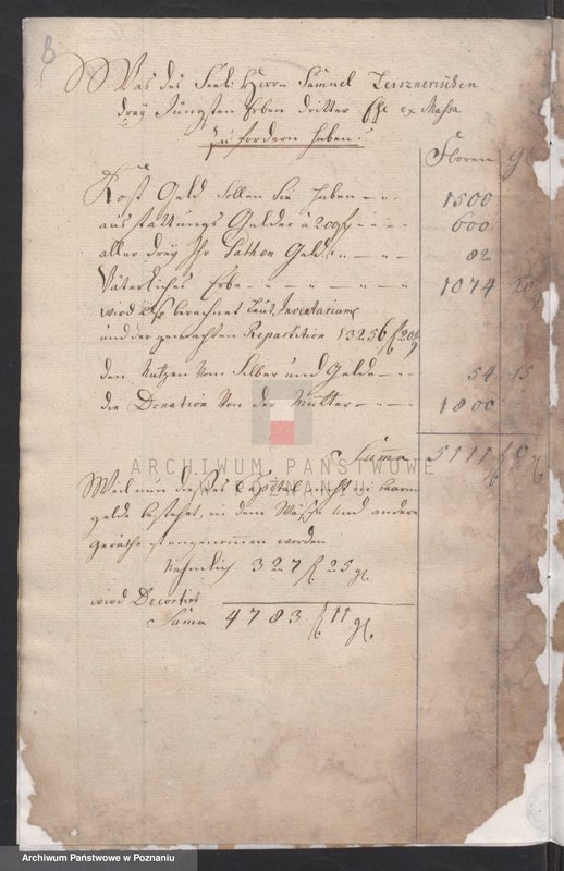 Obraz 10 z jednostki "Sprawozdanie rachunkowe sądu opiekuńczego; język niemiecki"