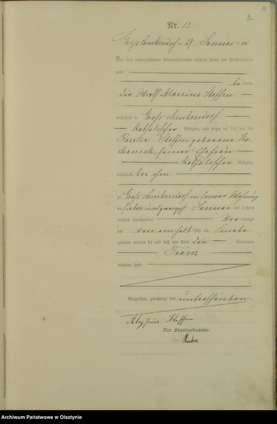 image.from.unit.number "Geburts-Haupt-Register Nr 1 - 113"