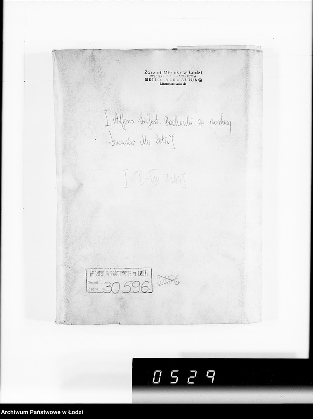 Obraz 4 z jednostki "[Alfons Seifert. Rachunki za dostawy towarów dla Getta]"