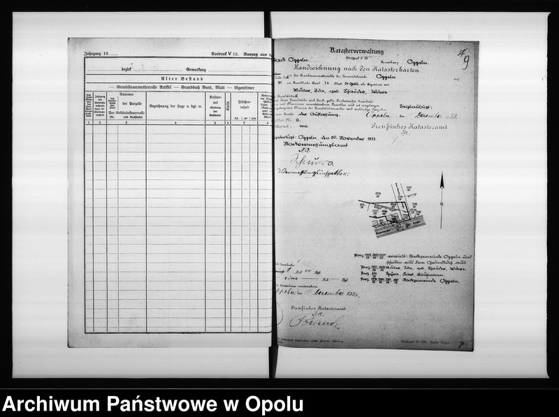 Obraz 12 z jednostki "Magistrat Oppeln. Betrifft: Ritterstrasse Müller Blatt 153 G.V. und 54 Goslawitz"